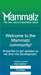 Mobile Screenshot of mammalz.com